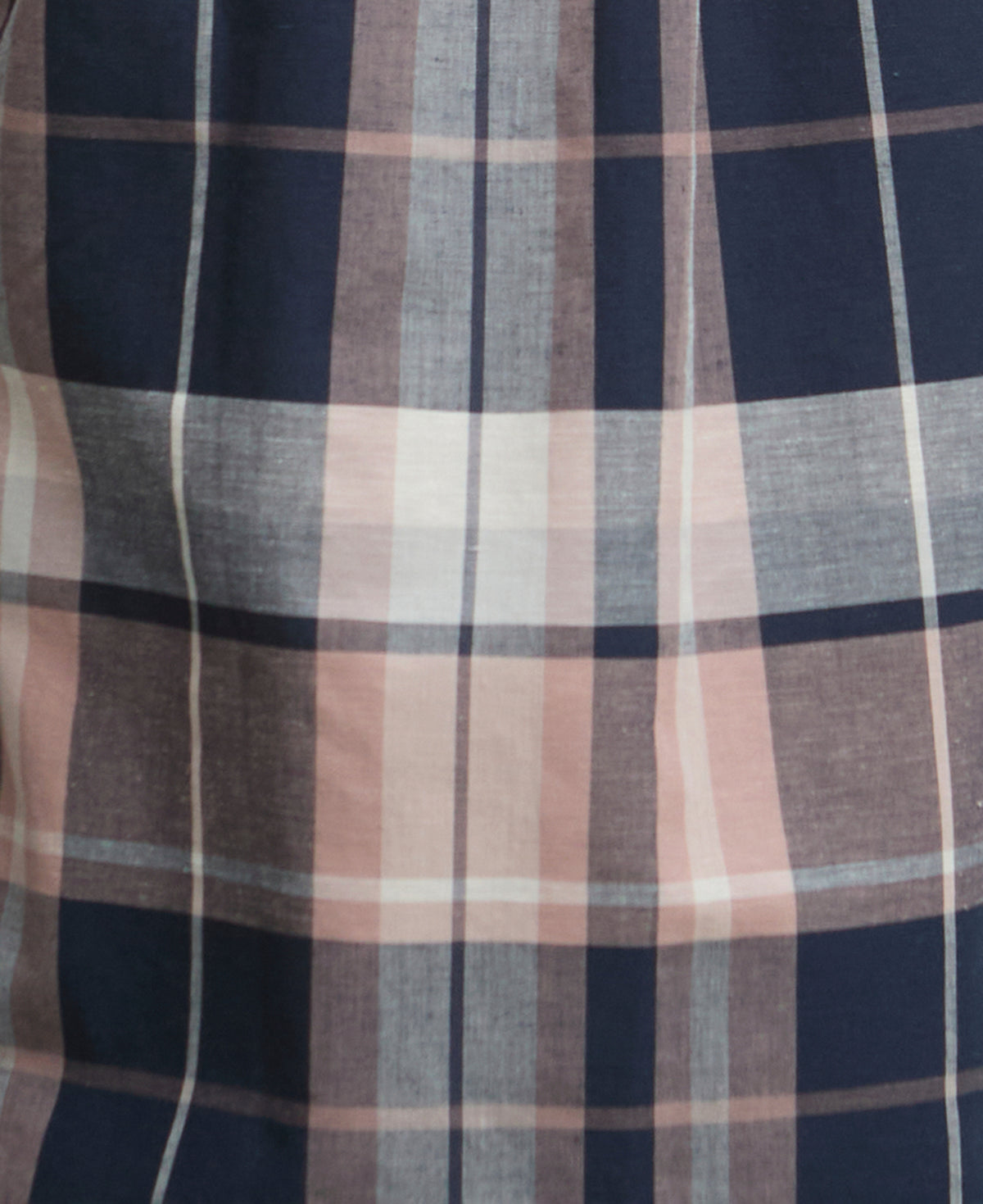 Barbour Newbridge Checked Tailored Shirt - Navy