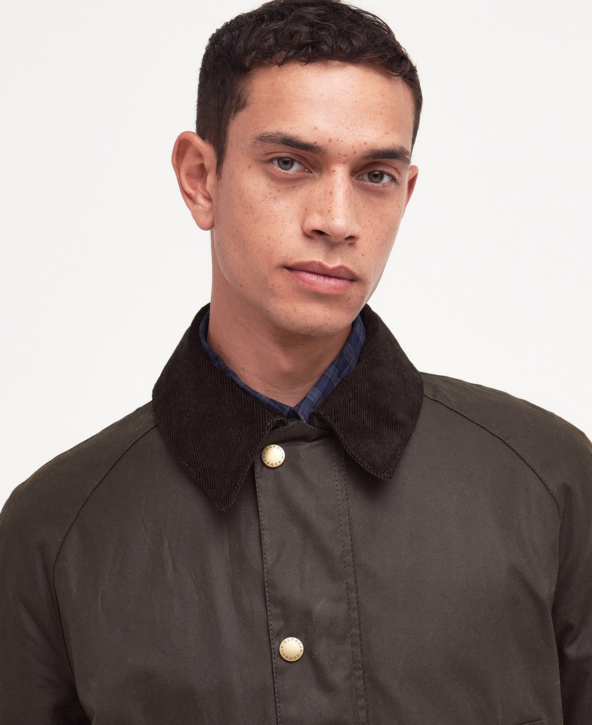Barbour Ashby Wax Jacket - OLIVE