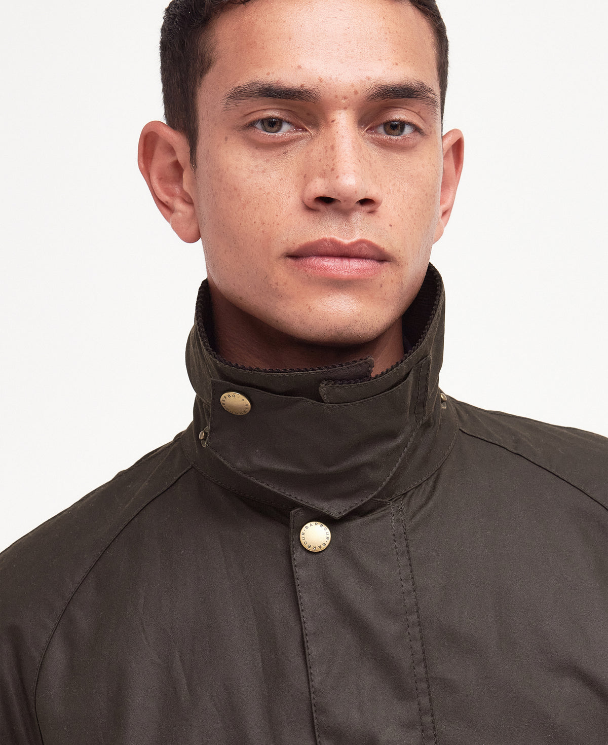 Barbour Ashby Wax Jacket - OLIVE