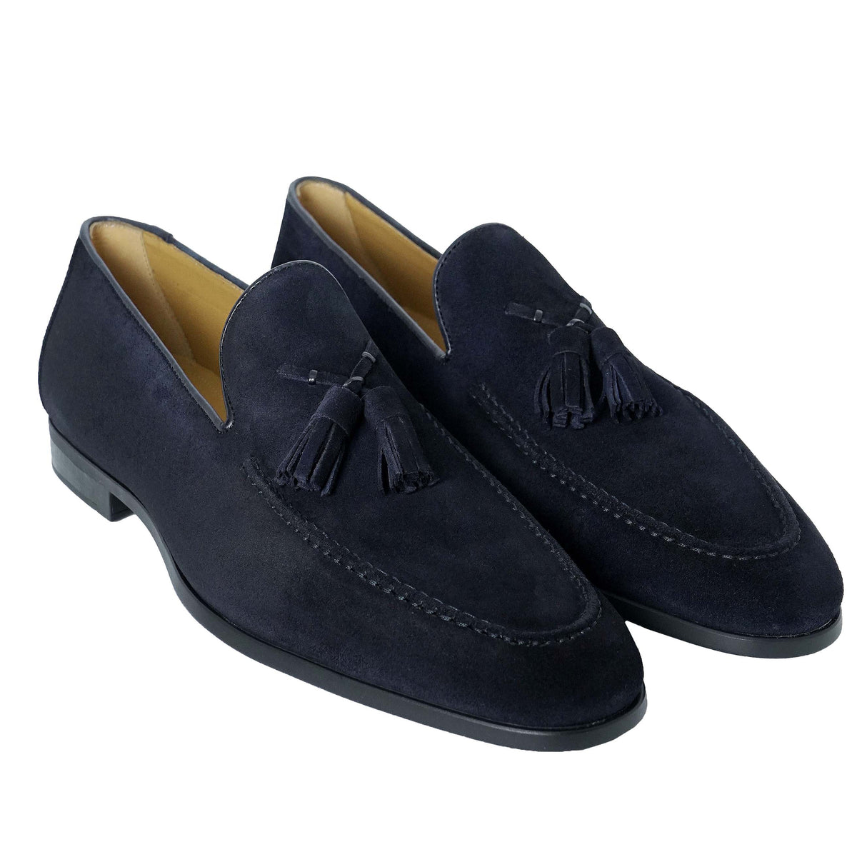Magnanni Slip-on Suede Loafer - Navy