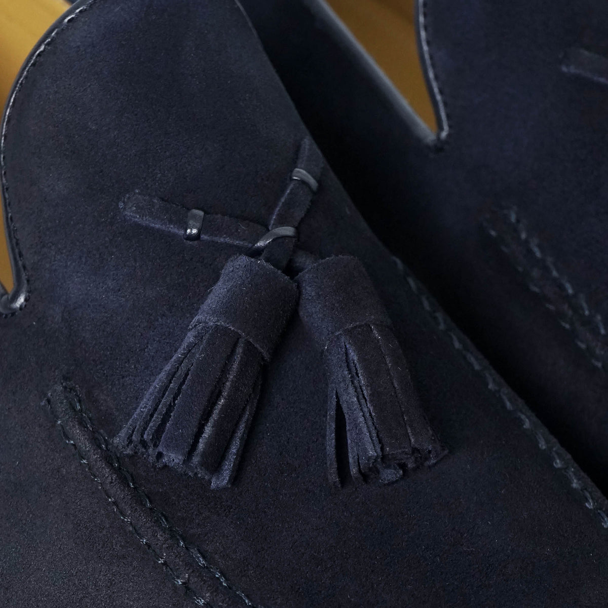 Magnanni Slip-on Suede Loafer - Navy