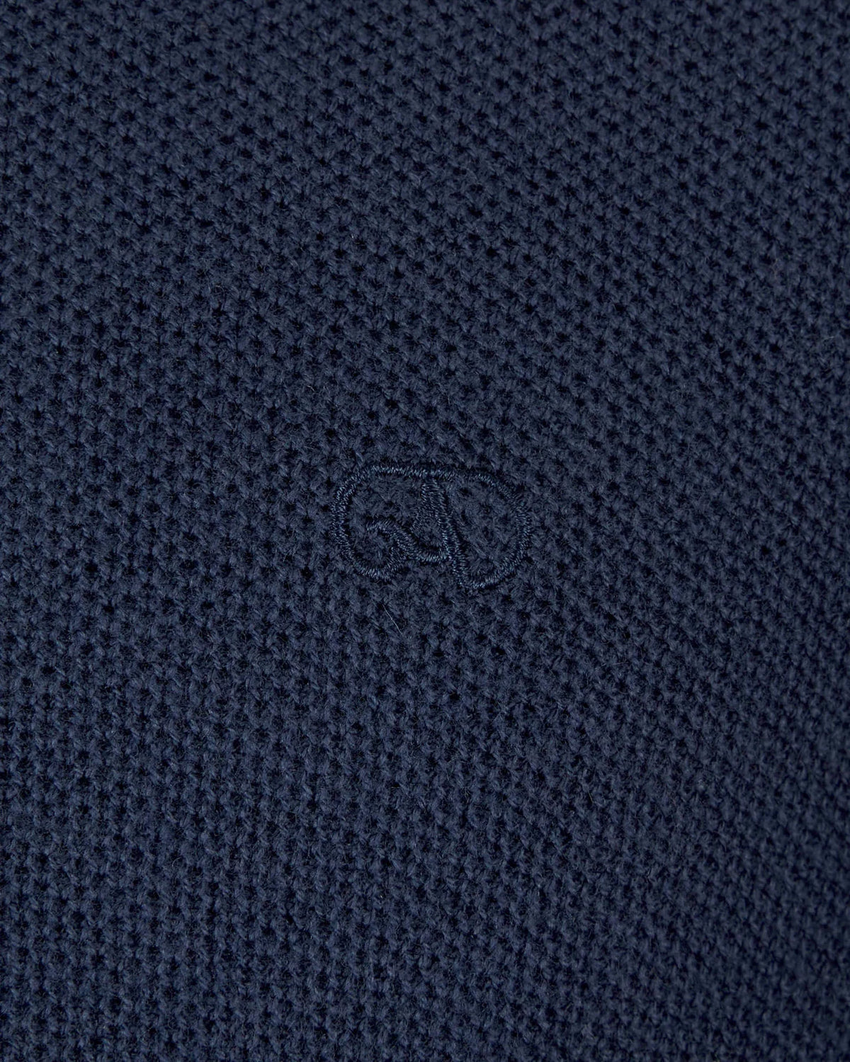 Andre Madrid 1/4 Zip Knit - Navy