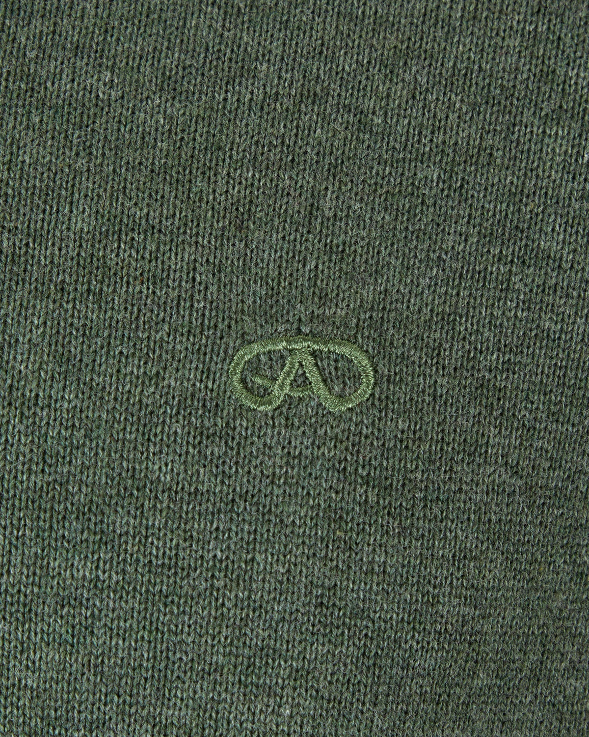 Andre Tory 1/4 Zip Knit - Olive