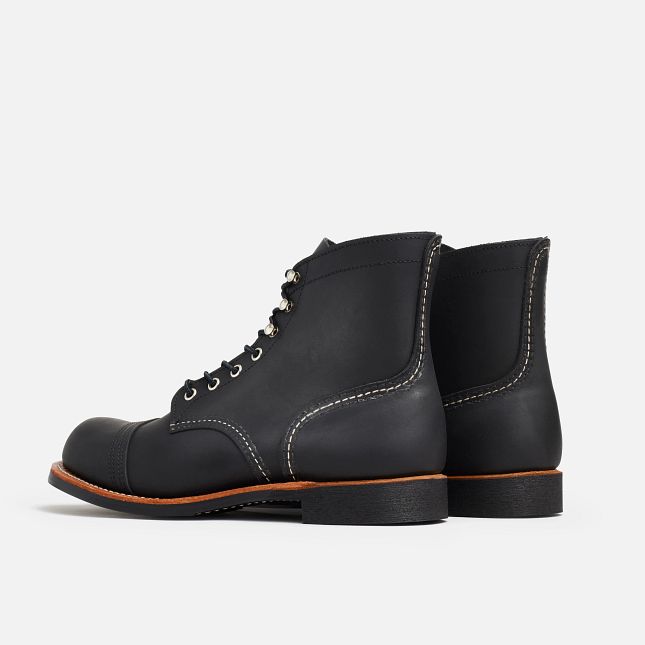 Red Wing Iron Ranger 6 Inch Boot - 08084D - Black
