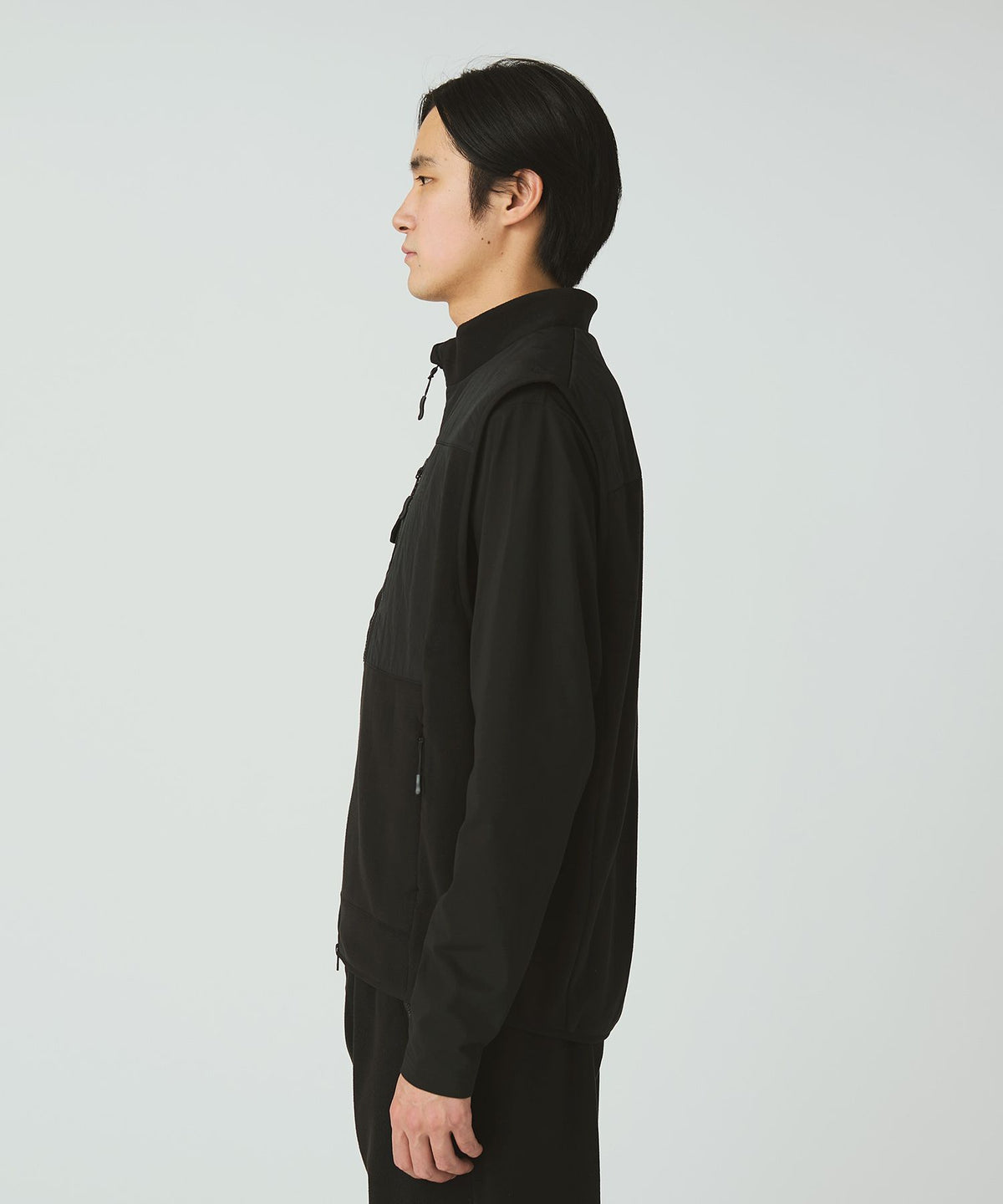 Snow Peak MofM Fleece Vest - Black