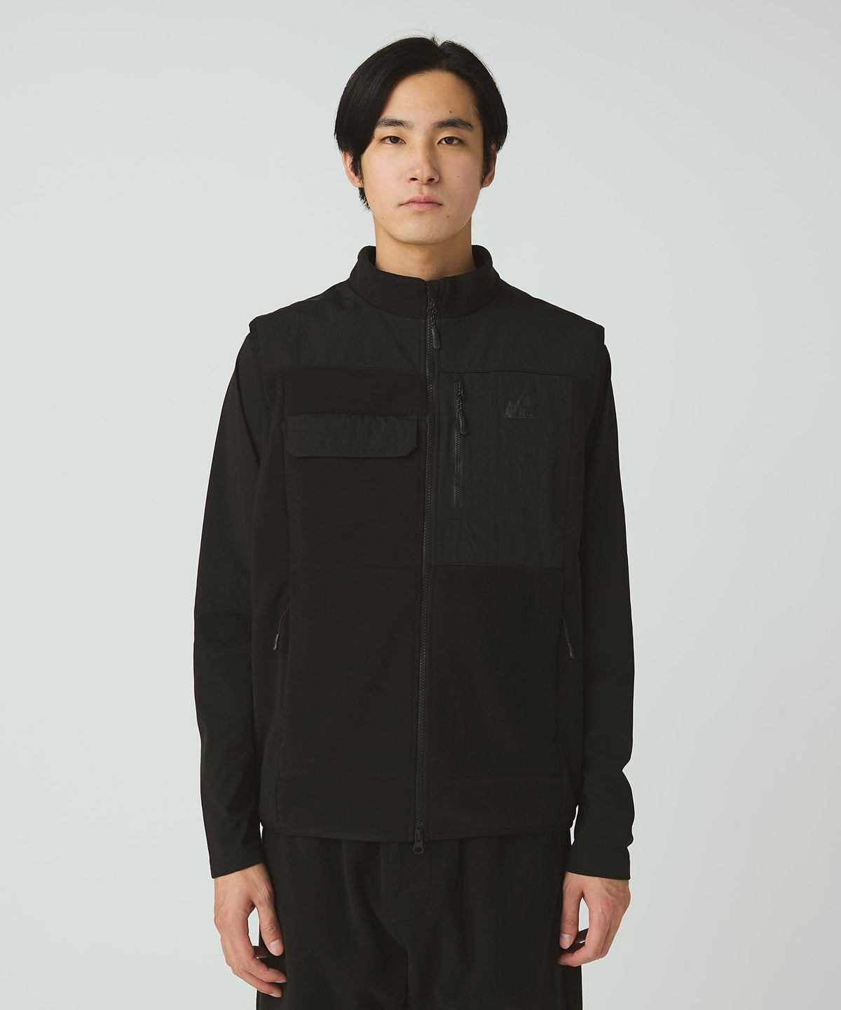 Snow Peak MofM Fleece Vest - Black