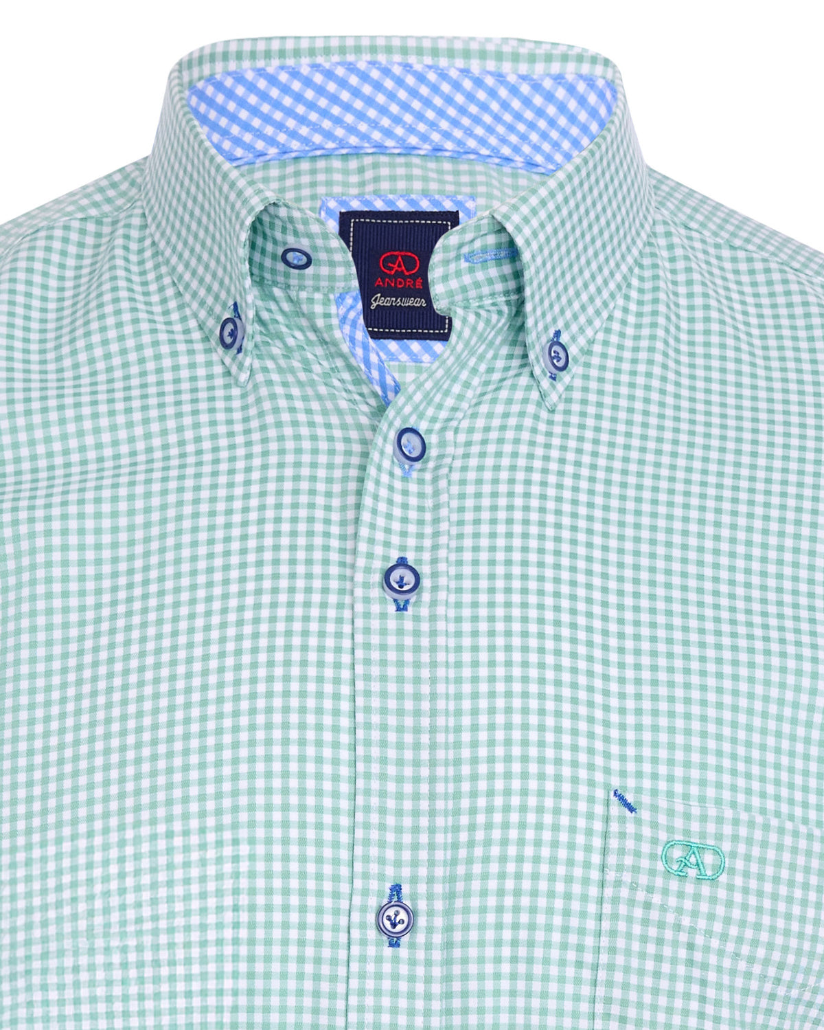 Andre Foyle Short Sleeve Casual Shirt - Green
