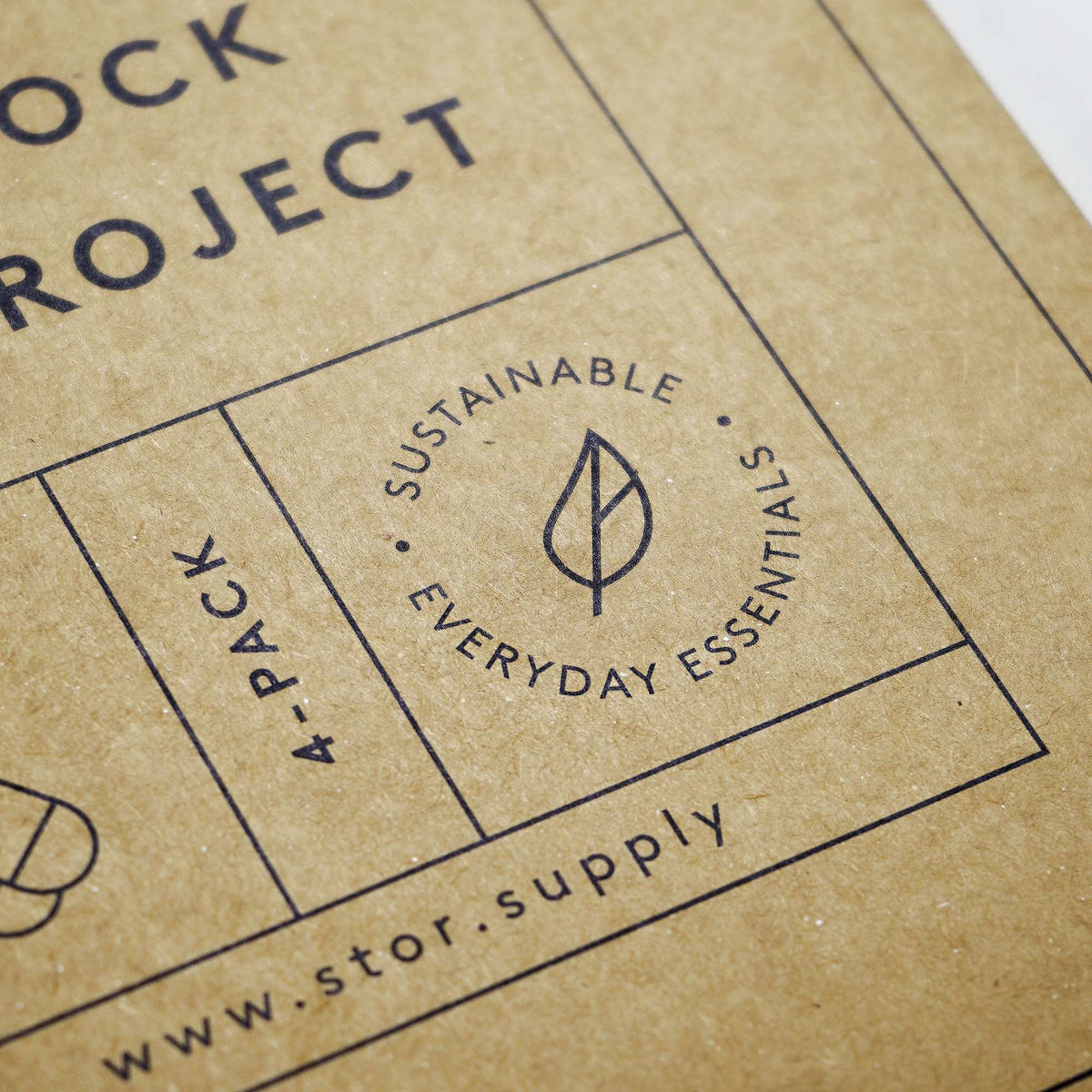 Stór Sock Box Project - Black