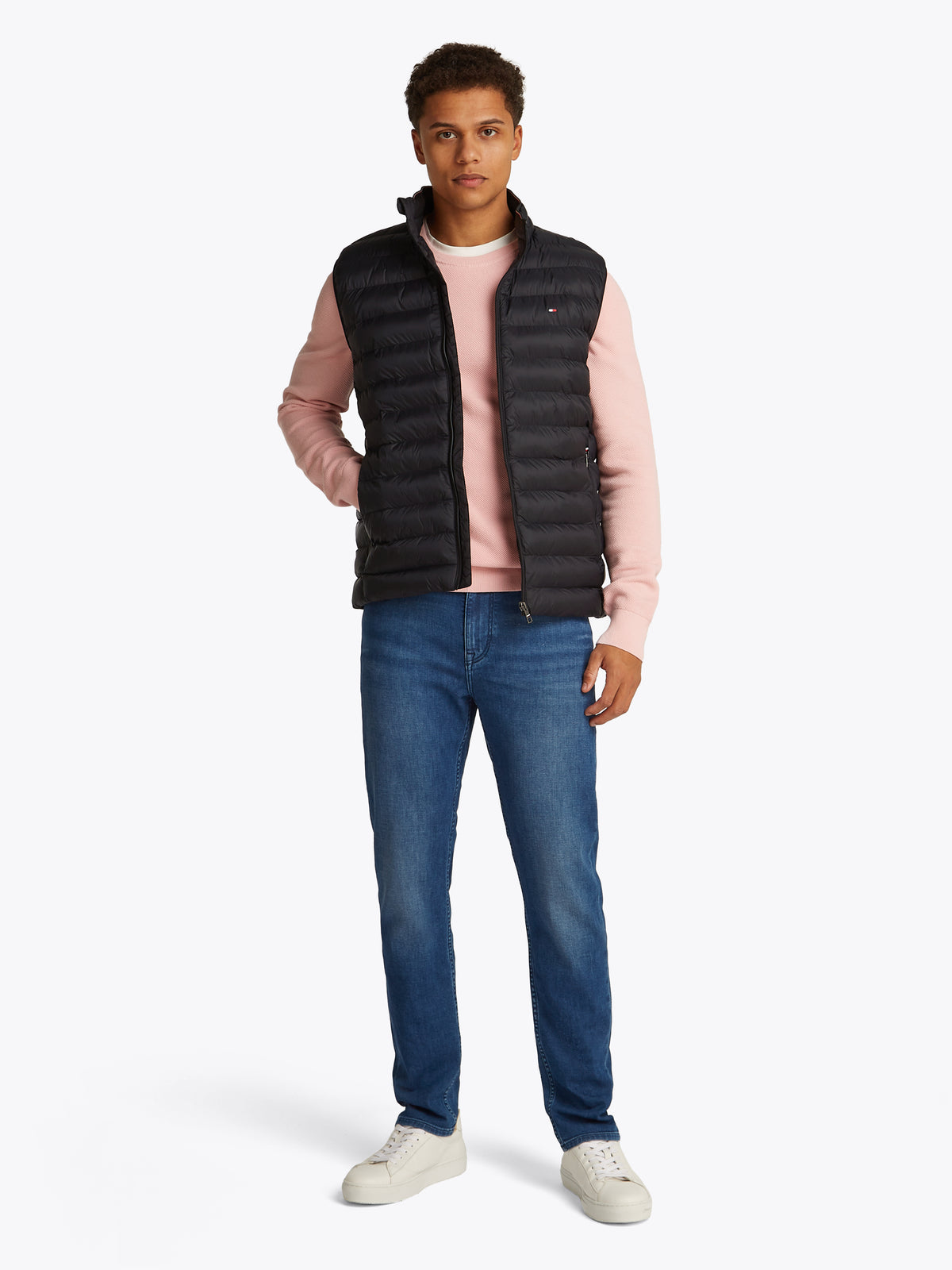 Tommy Hilfiger Core Packable Padded Gilet - Black