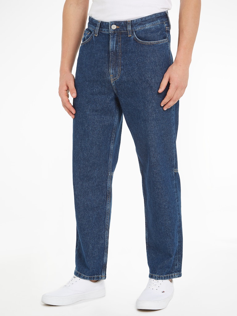 Tommy Jeans Wide Fit Workwear Skater Jeans - Blue