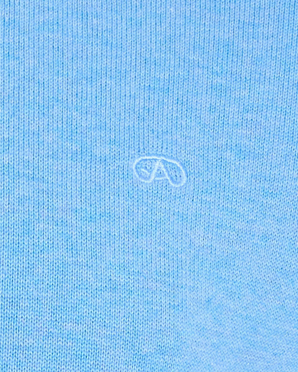 Andre Valencia V-Neck Knit - Blue