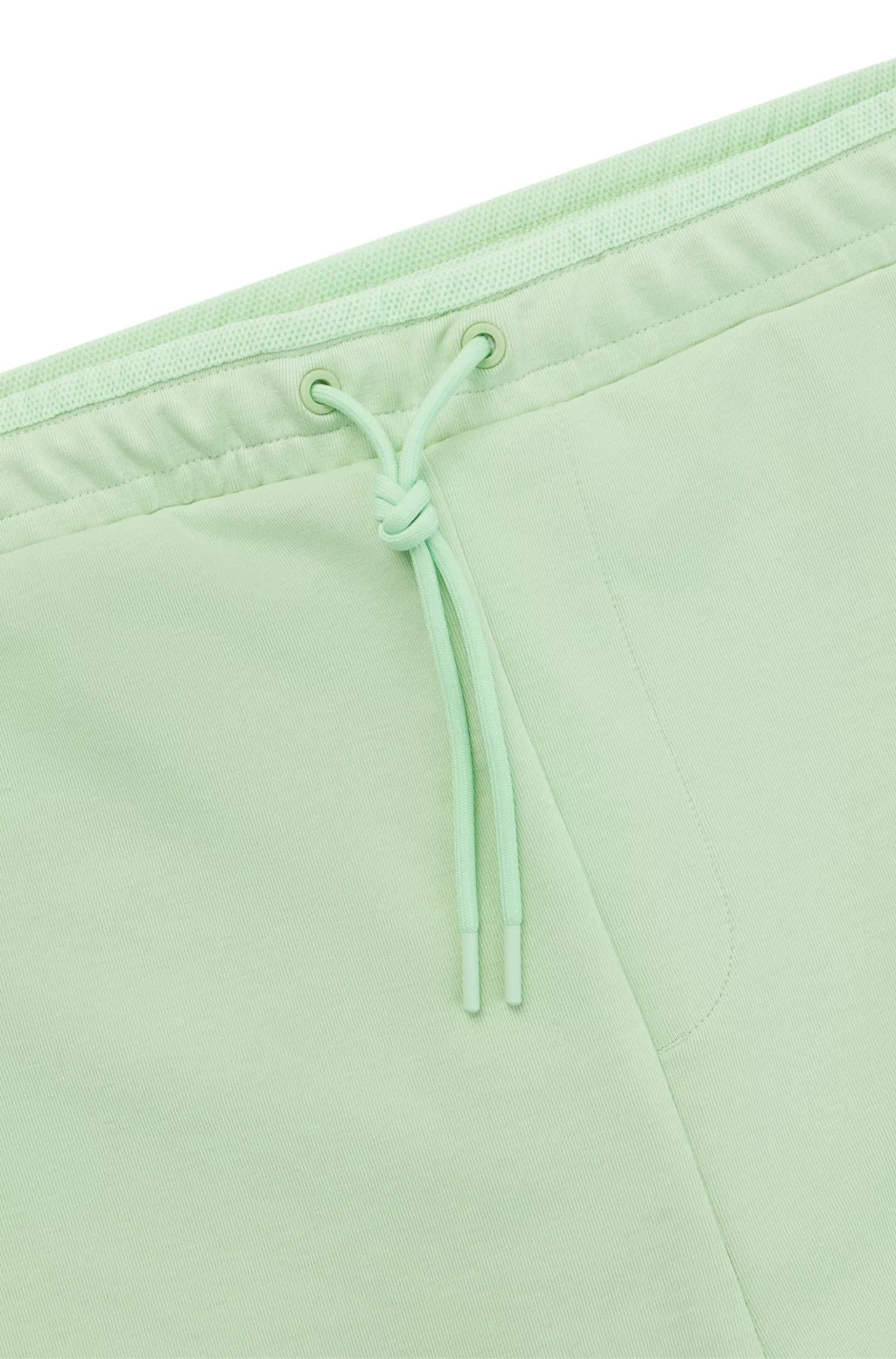 Boss 3D Logo Cotton-Blend Tracksuit Shorts - Green