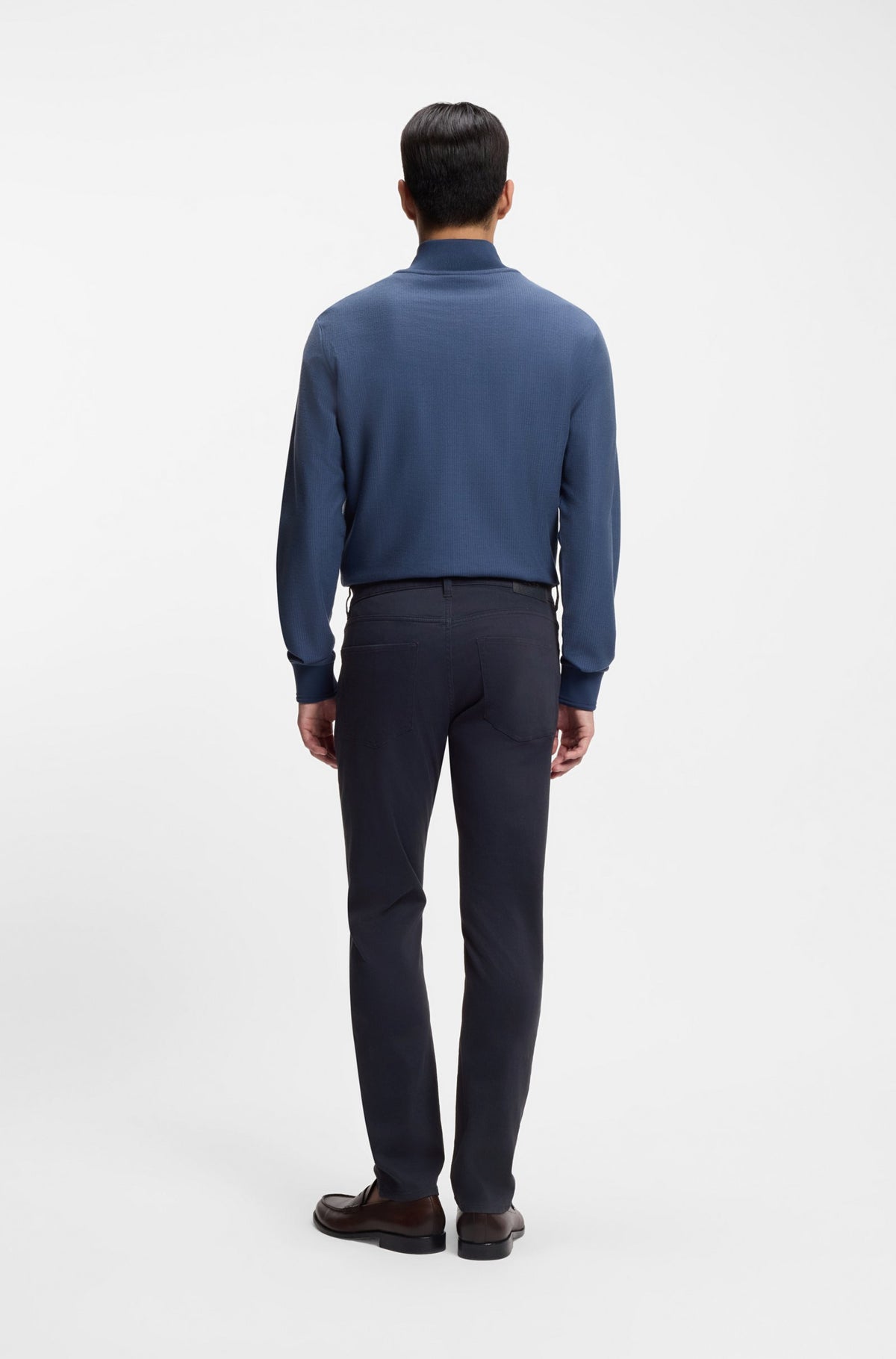 Boss Delaware slim-fit jeans in stretch denim - Blue