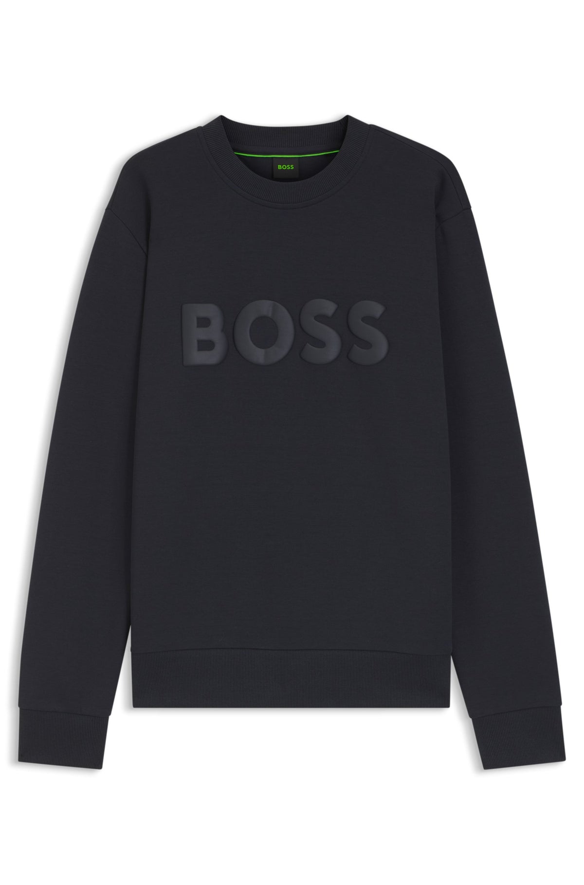 Boss Green Salbo Crew Sweat Logo - Blue