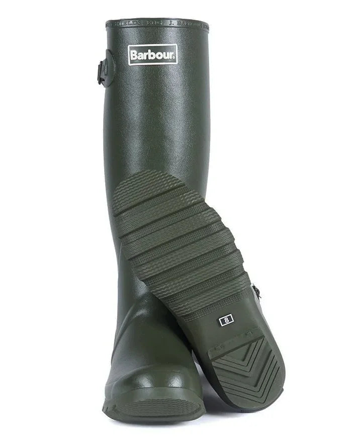 Barbour Men's Bede Wellington Boots - Olive Green