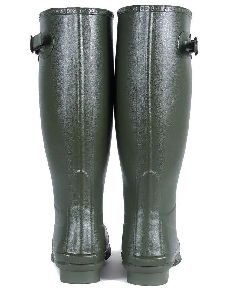Barbour Men's Bede Wellington Boots - Olive Green