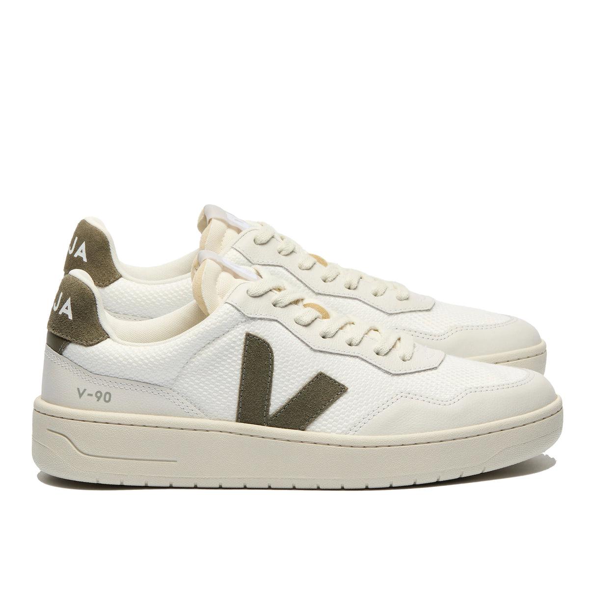 Veja V-90 B-Mesh - White Khaki