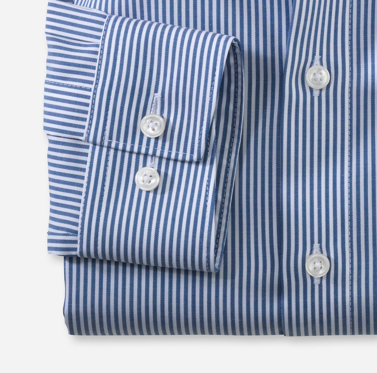 Olymp Modern Fit Blue Stripe Formal Shirt