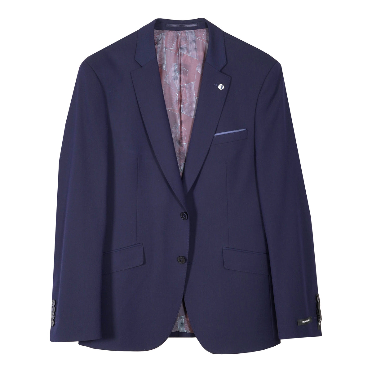 Remus Uomo Tapered Fit Stretch Mix and Match Suit Jacket - Blue (Piece 1)