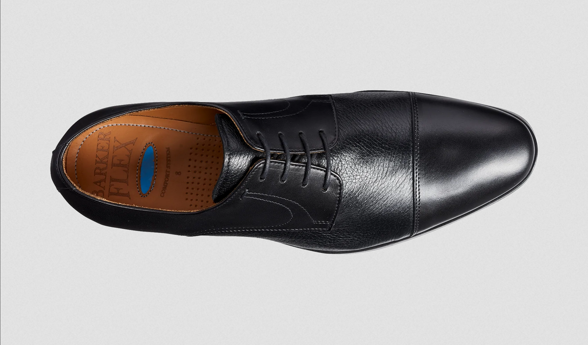 Barker Southwold - Black Calf / Black Deerskin