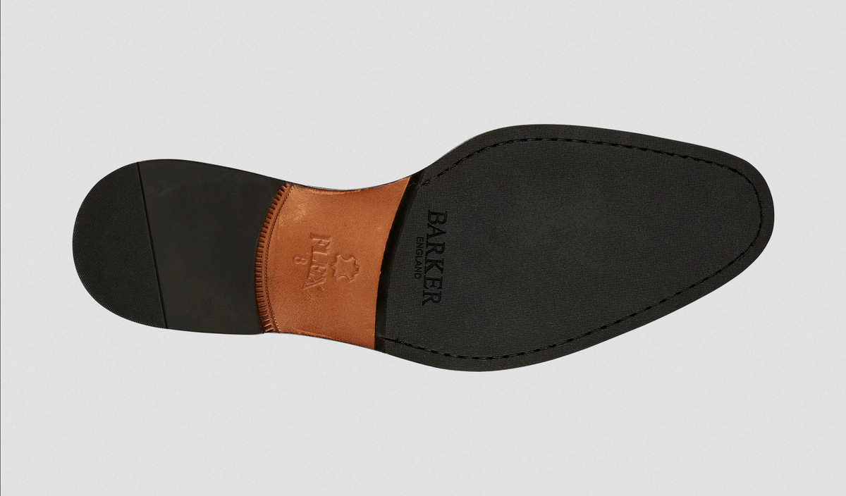 Barker Southwold - Black Calf / Black Deerskin
