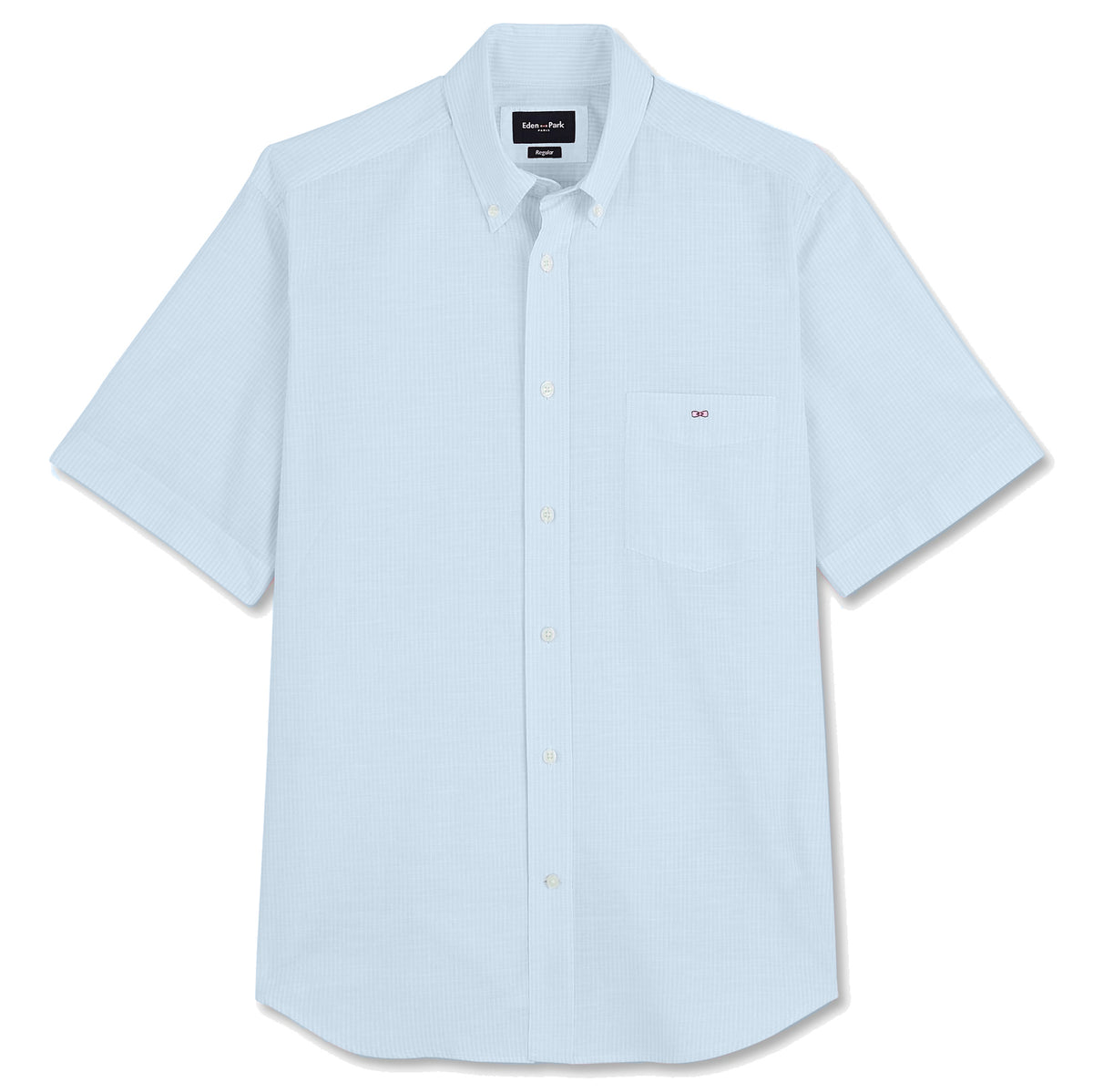 Eden Park Shirt with Exclusive Floral Print - Blue