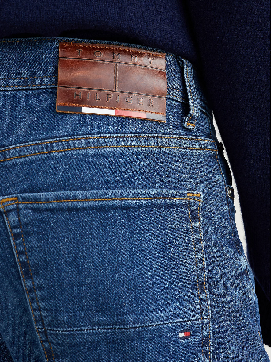 Tommy Hilfiger Bleecker Slim TH Flex Faded Jeans - Denim