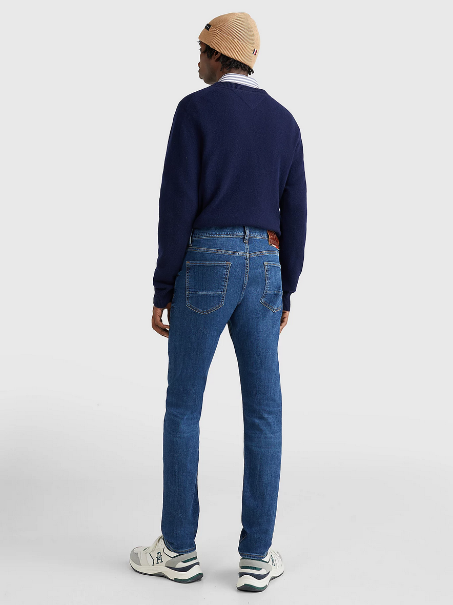 Tommy Hilfiger Bleecker Slim TH Flex Faded Jeans - Denim