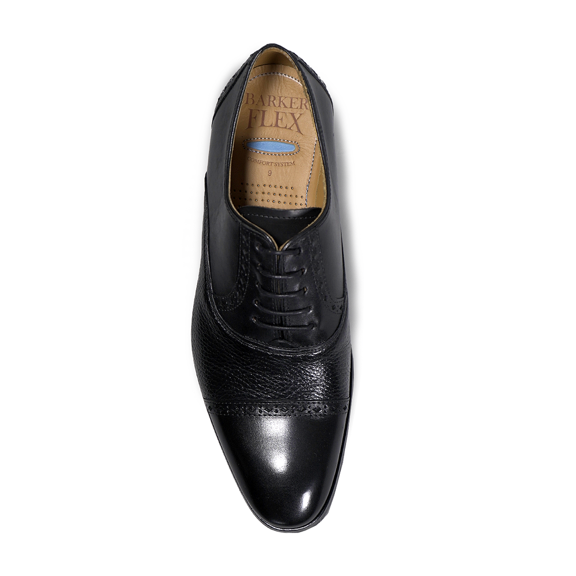 Barker Ramsgate - Black Calf / Black Deerskin