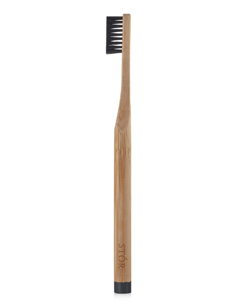 STÓR Charcoal Bristle Bamboo Toothbrush