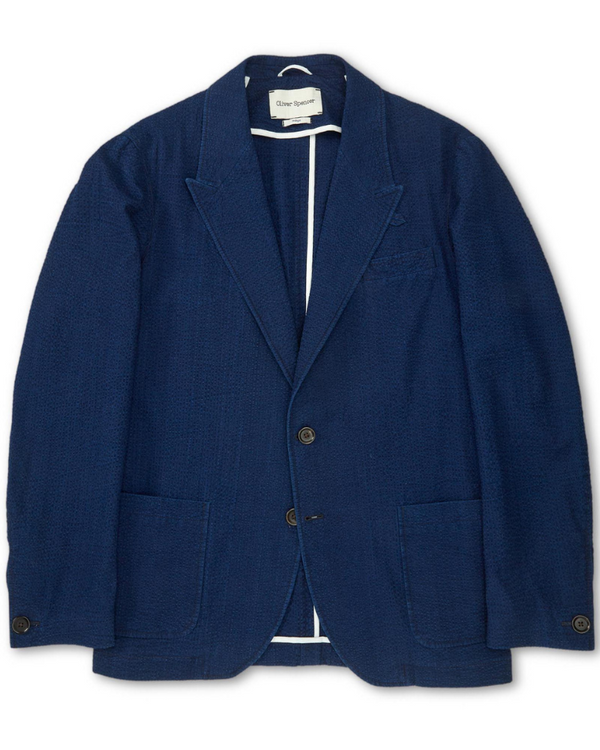 Oliver Spencer Mansfield Jacket - Blue